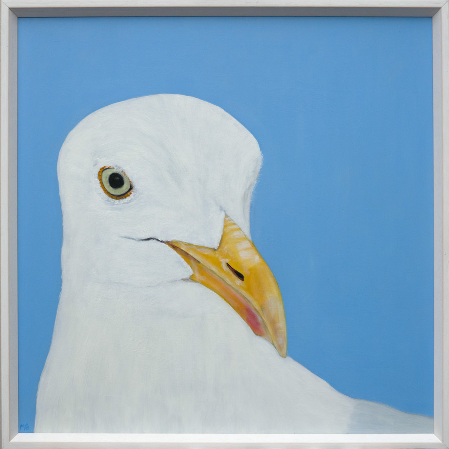 Painting of a seagull named Stanley