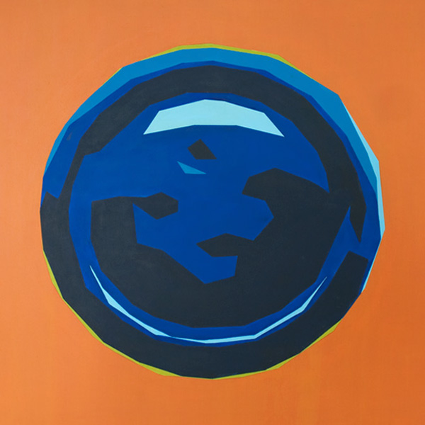 Painting of Just a Button